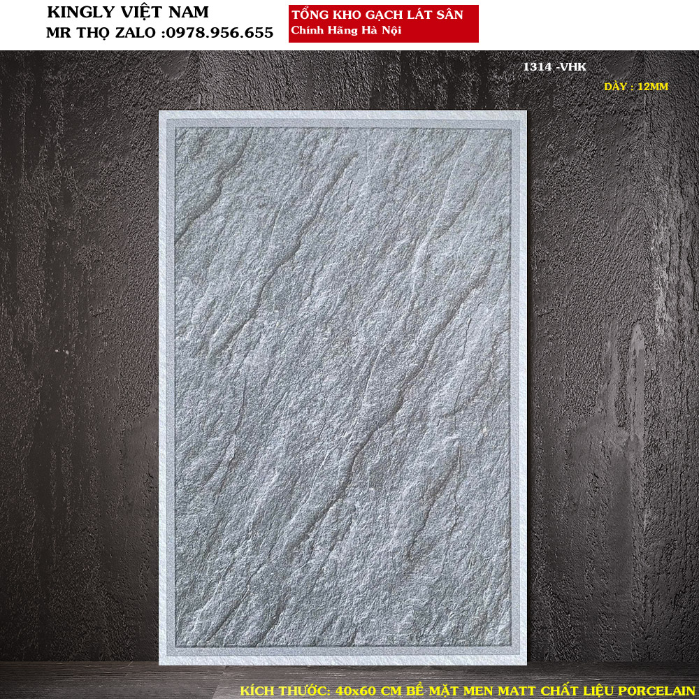 Gạch lát sân 40x60 VICENZA 1314 Loại 1